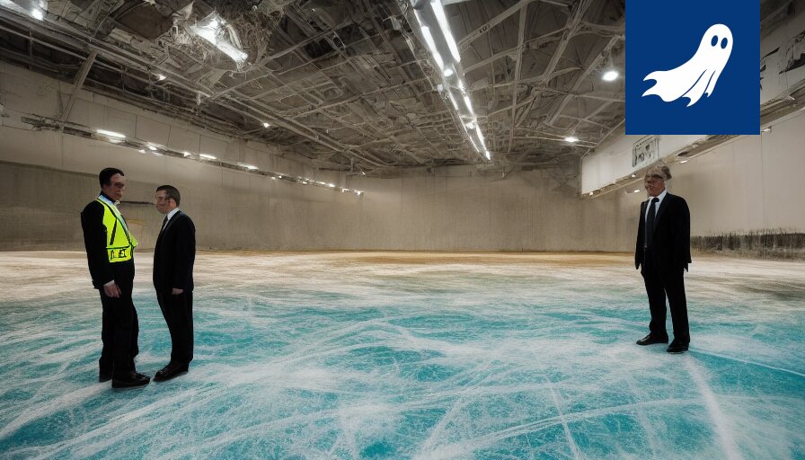 Jääareena on täynnä Ilves-tarroja ja epätoivoa, kun robotti analysoi Tommi Niemelän tunnetilaa.