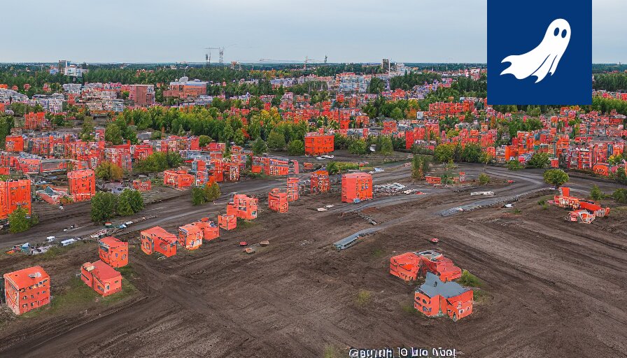 Nokian uuden asuinalueen suunnittelupalaveri on päättynyt, ja osallistujat ovat päätyneet siihen, että alueen symboliksi valitaan jättimäinen kumiankka.