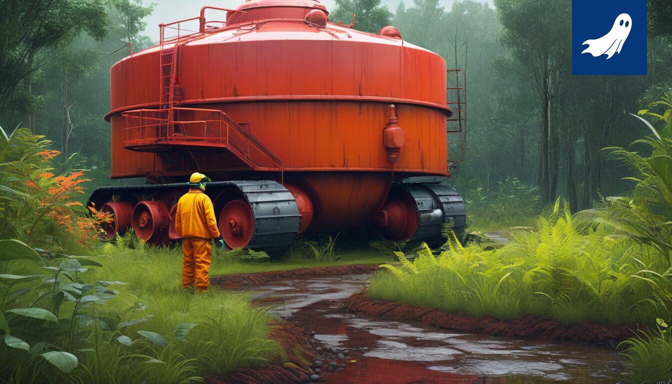 Paloauto seisoo hylättynä sateisella Tampereen kadulla, kun yllä Näsinneula tarkkailee kansan hiljaista kärsimystä.