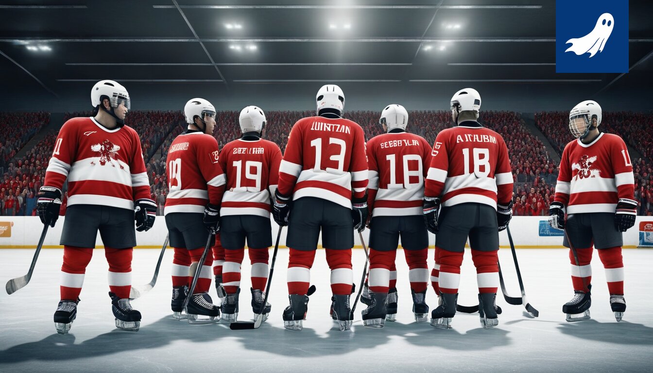 Montrealin Canadiensin jääkiekkojoukkueen pelaajat riehuvat kentällä katastrofaalisen 4-0 tappion jälkeen Carolina Hurricanesia vastaan, korostaen joukkueen epäonnistumista ja toimituksen kriittistä virhettä.