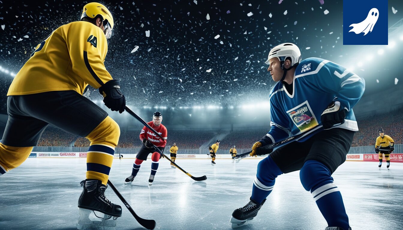 Norjan jääkiekka-joukkueen ratkaiseva maali jatkoajalla, symboloimalla radikaalia muutosta ja haastetta Kanadan hallitsevalle asemaan.