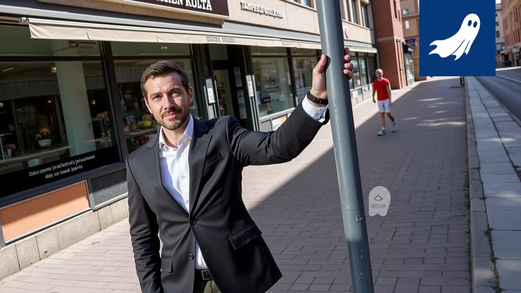 Aku Hirviniemen kuva, jossa hän myy kultakelloja ja -artefakteja, satiirinen kuva markkinoiden korjausvoimasta.