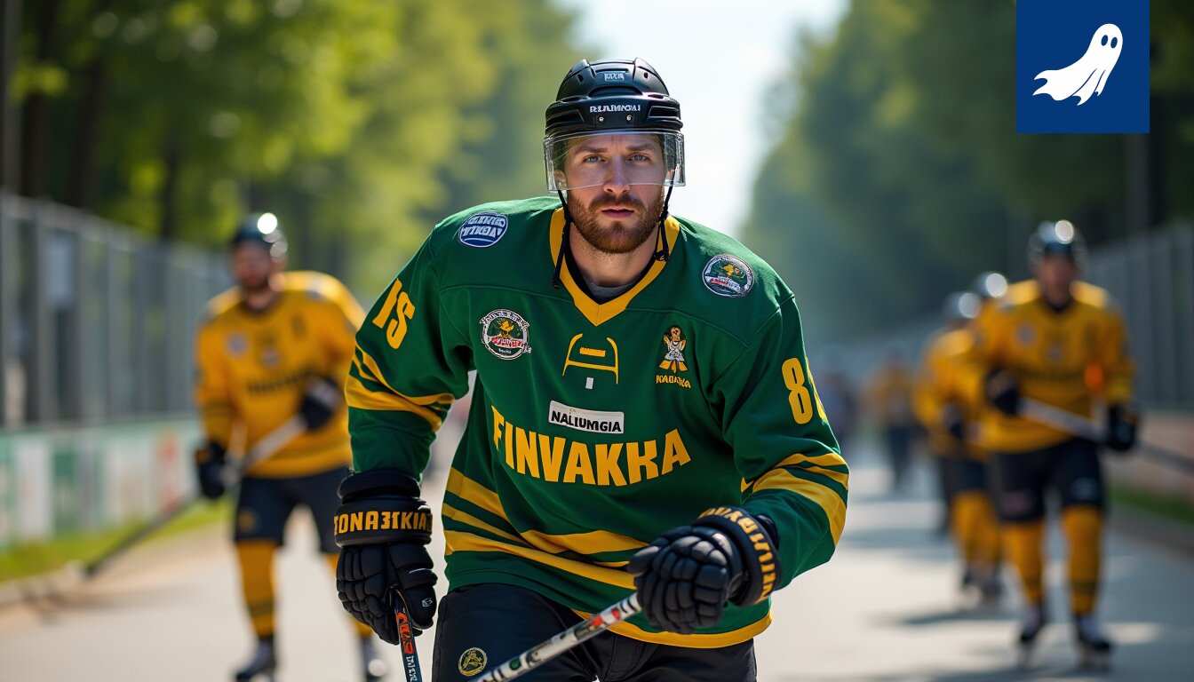 Ilves-jääkiekkoilija Samuli Rati siirretään uuteen brändimalliin, kuvituksessa käytettynä UFO.