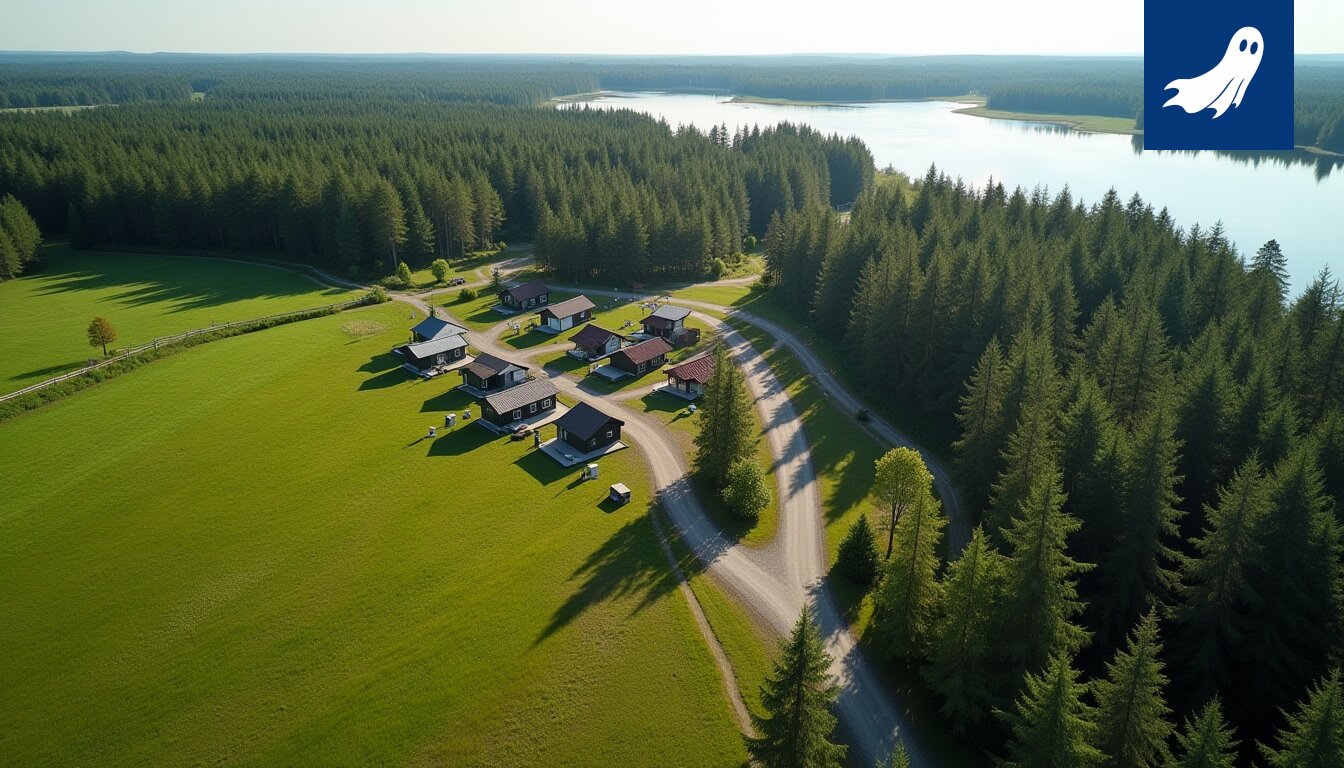 Kuvitus: Digitaalinen tontti, jossa on tokenisoitu symboli, viittaa uuteen asuntomarkkinan malliin Kangasalassa.