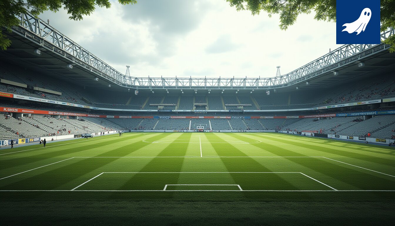 Kaupin stadionin kuva, jossa esitellään uusi 'Istumapaikka Oy' -malli, korostaen dataperusteista markkinatutkimusta ja kannustimia.