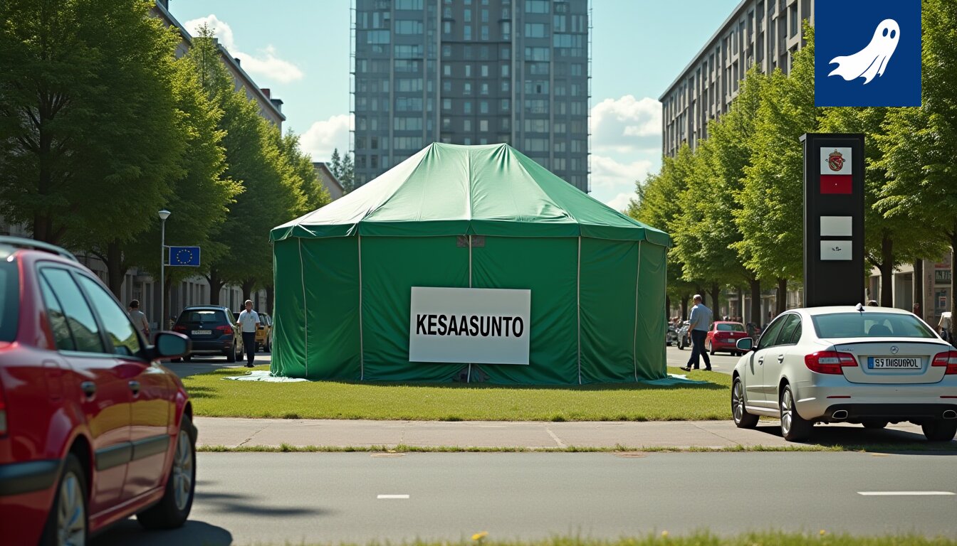 Uutisartikkelin kuva, jossa esitellään opiskelijoiden yksinasumisen aiheuttamaa vuokranantajien voittojen kasvua.