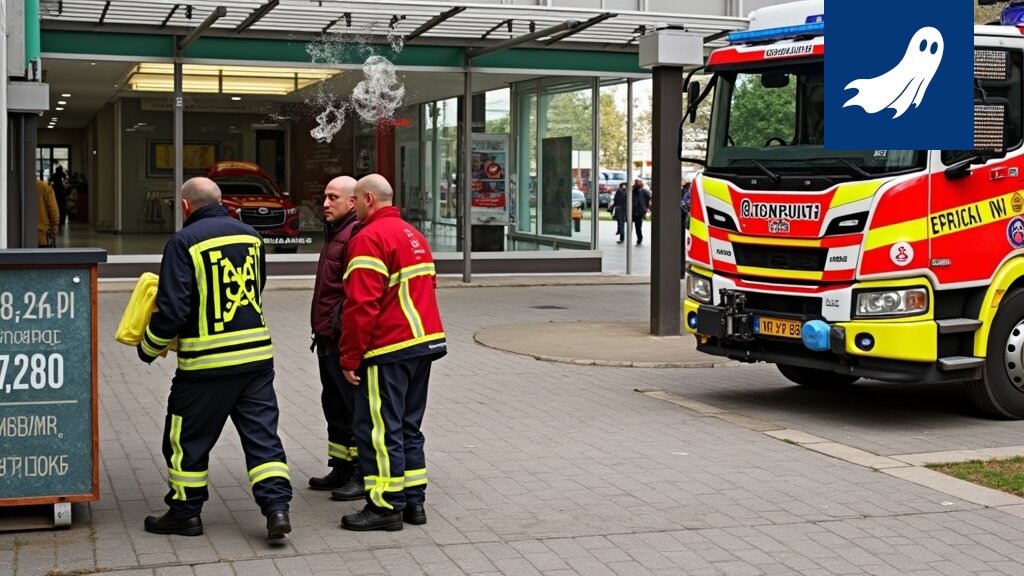 Savuaa nouseva roskakori Tampereen Kuninkaankadulla osana WasteWisdom-pilottiprojektia.