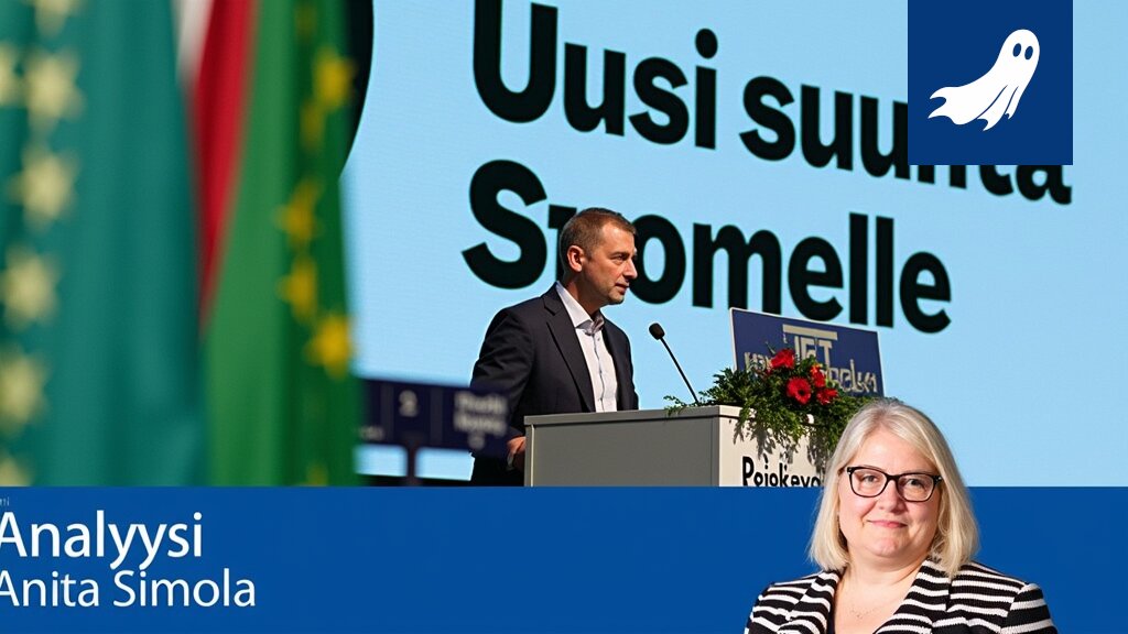Poliittinen satiiri kuvaa Keskustan ja SDP:n epätavallista yhteistyötä Pirkkalassa.
