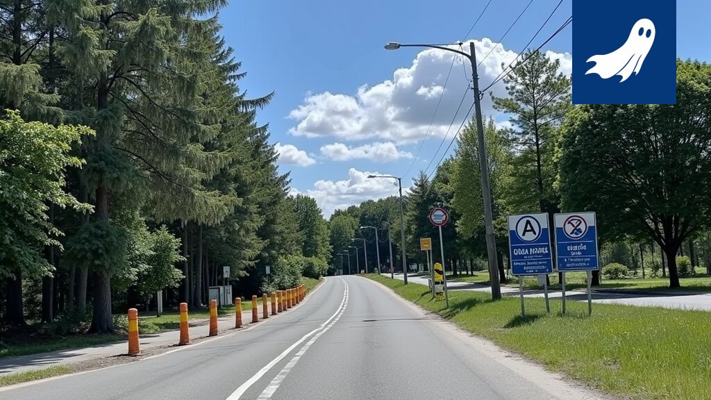 Sarjakuvamainen kuva Ylöjärven bussipysäkistä, jonka kyljessä on pörssikurssin näyttävä taulu.