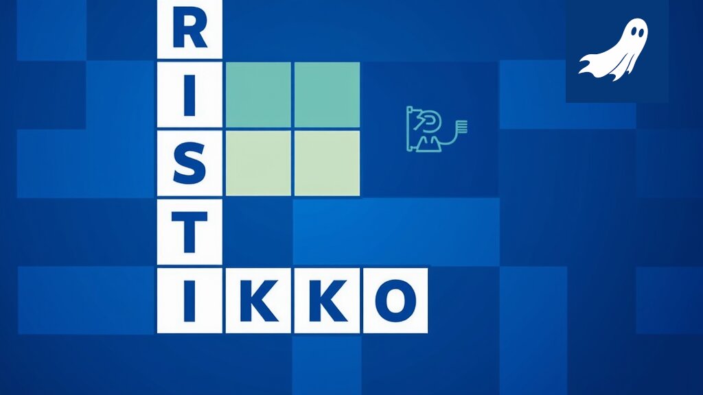 Sarjakuvamainen kuva Tampereen kaupungintalosta, jonka katolla on lentävä lautanen, symboloiden uutta digitaalista asumisratkaisua.