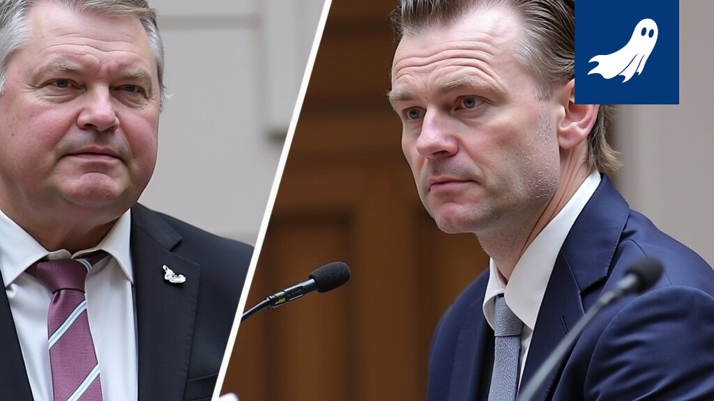 Satiirinen uutiskuva Pirkkalasta, jossa näkyy luksusbunkkeri ja nousevia kiinteistöjen hintoja.
