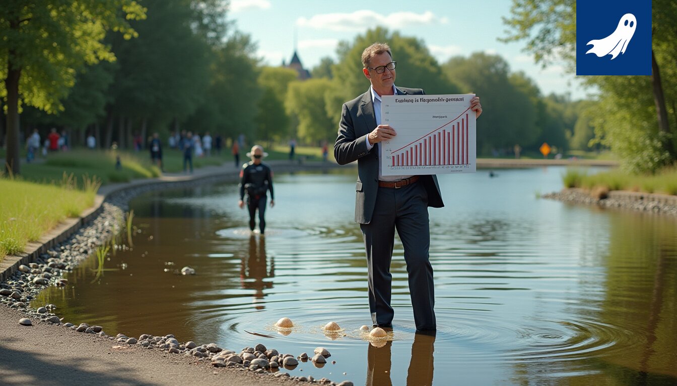Ryynikän ranta Lempäälässä, jossa tonttien arvo on noussut epätavallisella tavalla.