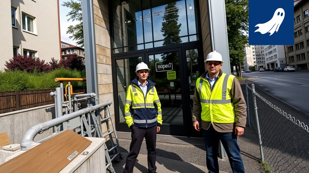 Meta-Kallion sisäänkäynti, joka symboloi digitaalisen ja fyysisen maailman yhdistymistä Tampereella.