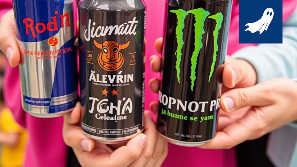 Sarjakuvamainen kuva oppilaasta, jonka reppu tutkitaan eväiden varalta koulun ovella.