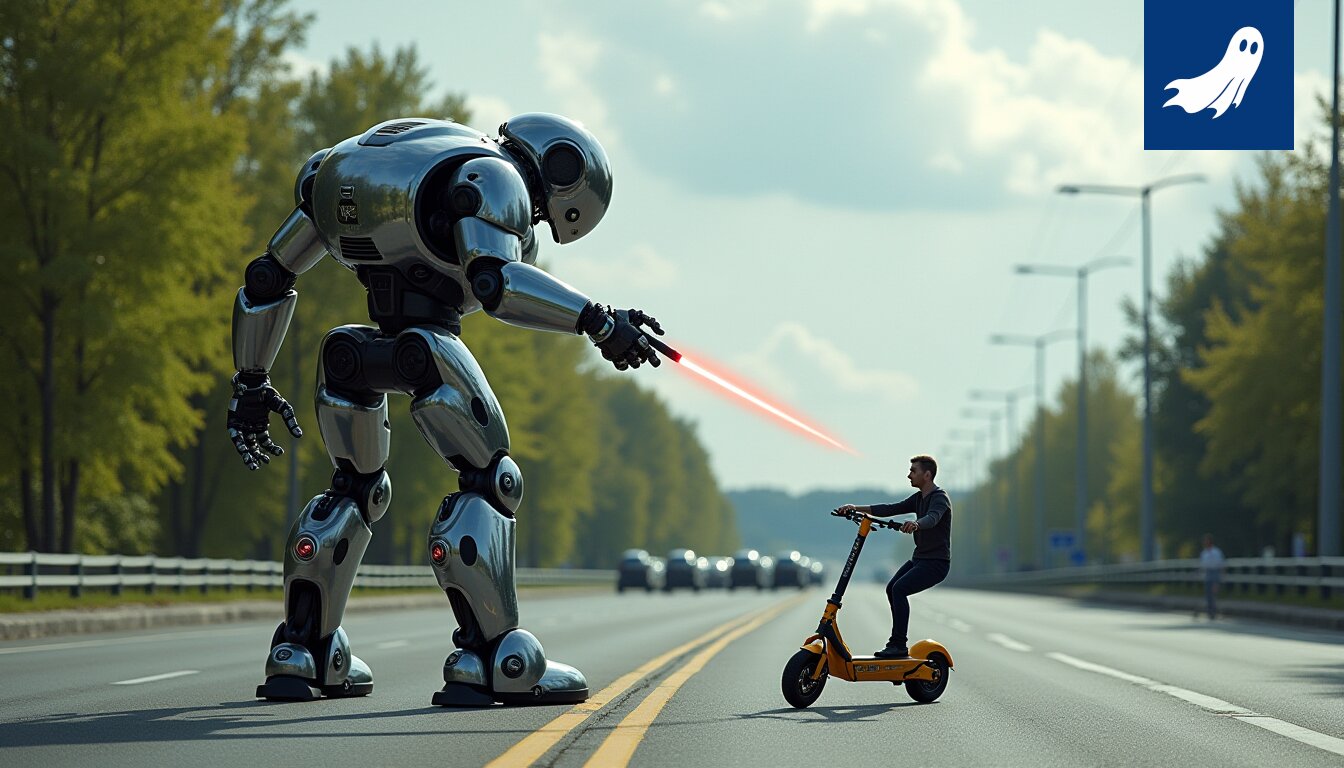 Vihilahden silta Tampereella, jossa robottivalvonta on otettu käyttöön.