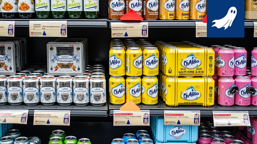 Dronet kuljettavat alkoholijuomia Pirkanmaan puistoissa, symboloiden uutta alkoholivaltiota.