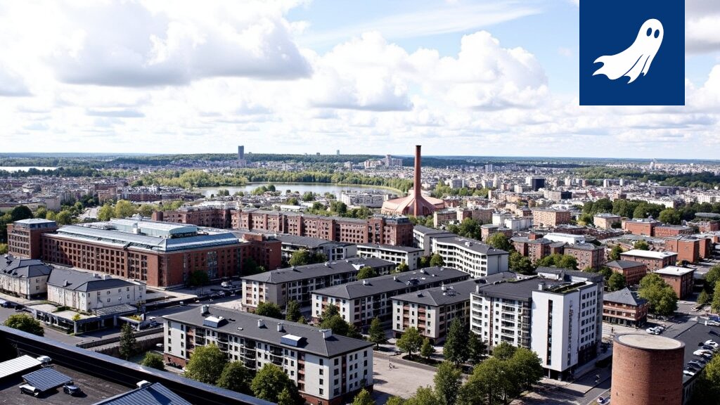 Havainnekuva Äkki-Yksiö 2.0 -asuntojen sisätiloista, jossa näkyy kompakti ja moderni asuinratkaisu.