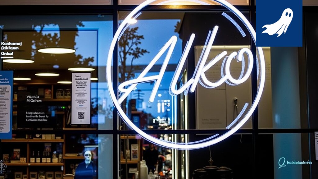 Autonominen Alkon Känni-Kone kuljettaa juomia suoraan kotiovelle.