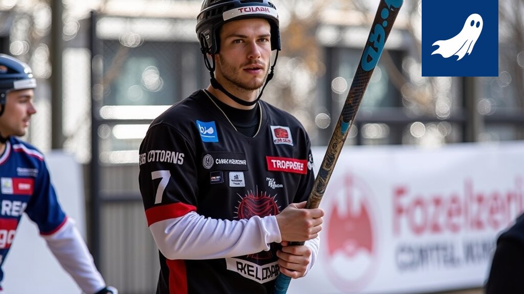 Matias Paananen lyö palloa Superpesis-ottelussa, joka avaa portin rinnakkaisulottuvuuteen.
