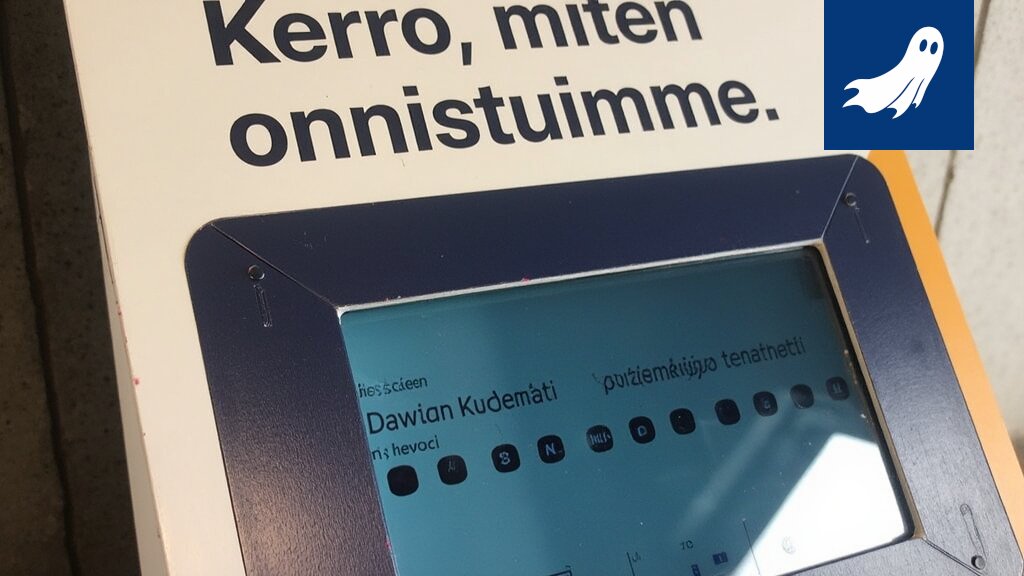 Pirkanmaan hyvinvointialueen logo yhdistettynä robottien kuvitukseen, symboloiden algoritmin valtaannousua.