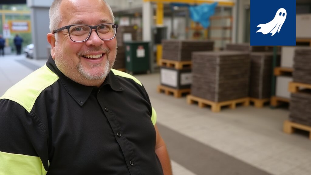Satiirinen kuva Vexven Meta-Vexve -ekosysteemistä, jossa fyysinen tuotanto on korvattu digitaalisella työvoimalla.