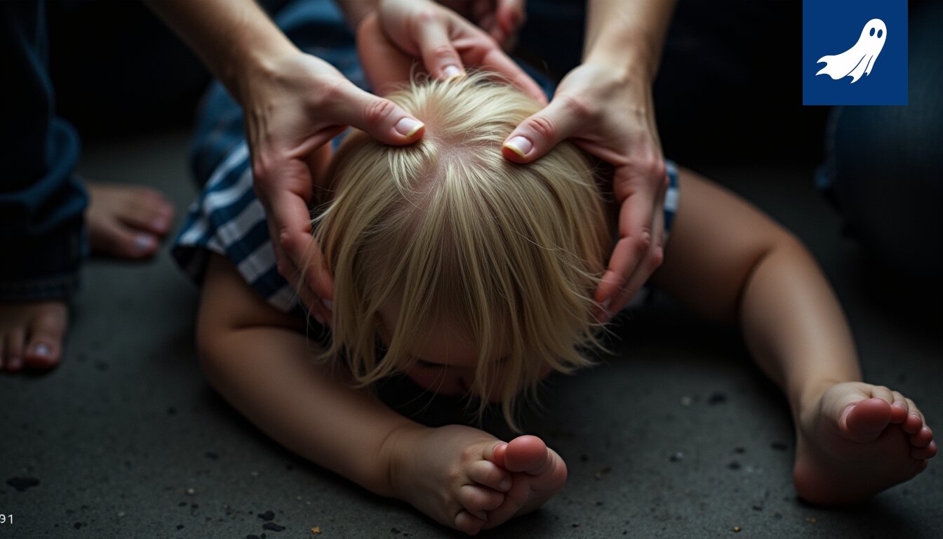 Kuva perheestä, joka yrittää epätoivoisesti hallita resurssejaan, korostaen satiirisen uutisen teemaa epäloogisesta toiminnasta ja resurssien tuhlaamisesta.