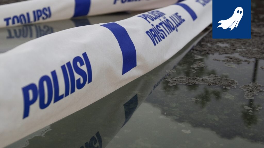 Sarjakuvamainen kuva Nokian omakotitalosta, jonka edessä on pieni avaruusalus, viitaten artikkelin humoristiseen lähestymistapaan.
