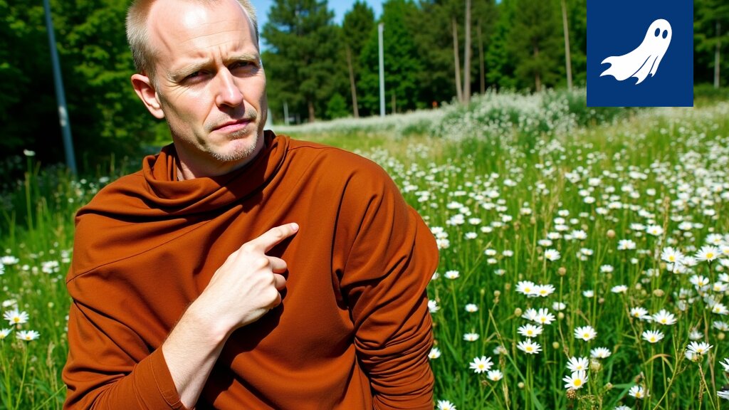 Kuva Venerable Virāgosta, joka symboloi vapautumista maallisista normeista ja uuden elämän alkua luostarissa.