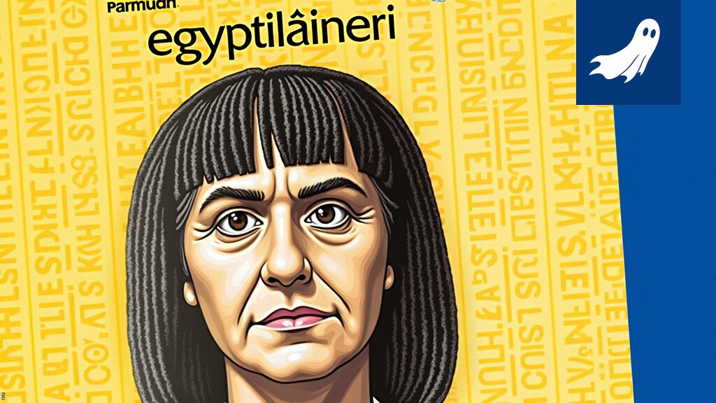 Doomscrollbot-tekoälyn logo tai kuvitus, joka viittaa sen loputtomaan tiedonhakuun ja kykyyn kaivaa esiin internetin syvimmät kolkat.