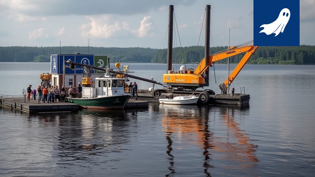 Näsijärven pohjaan asennettu sähkökaapeli, osa Tampereen pullapuuston jakeluoptimointijärjestelmää.