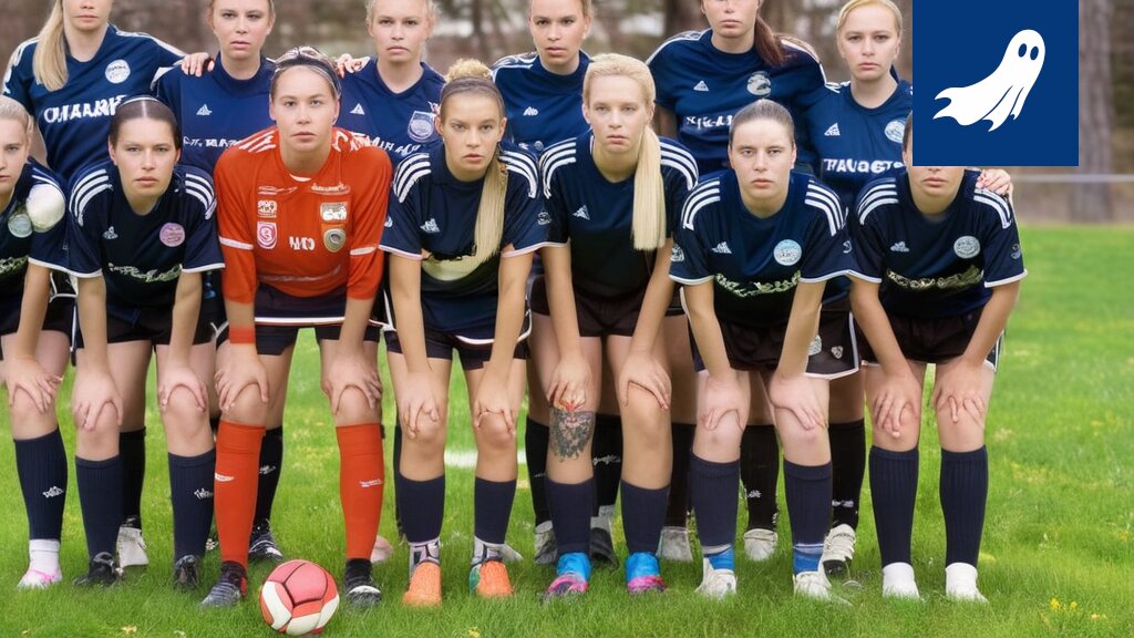 Sarjataulukko Naisten Kakkosen B-lohkosta, jossa FC Nokia on noussut kärkeen.