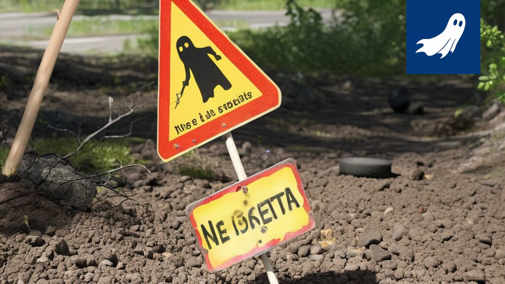 Hakukoneen karikatyyri yrityspuvussa laskuttaa metsää, kuvastaen satiirisen uutisen absurdia tilannetta.