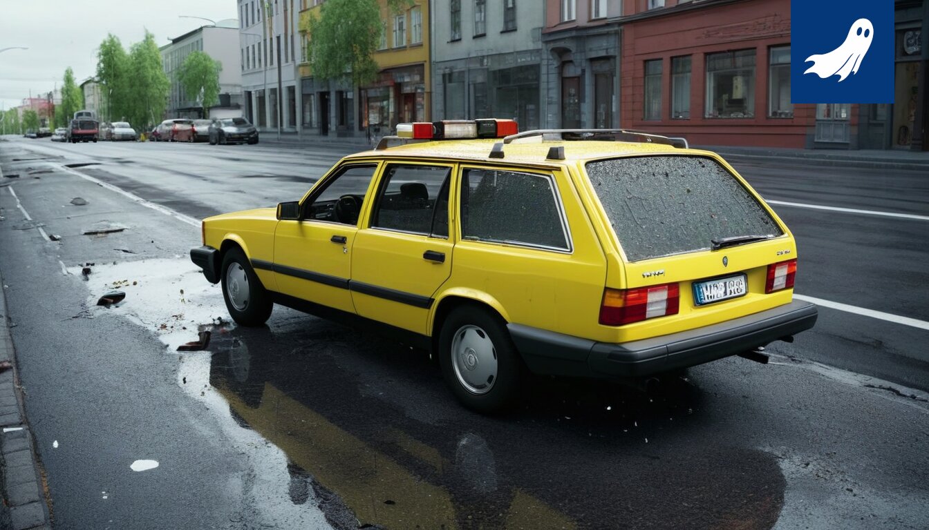 Revitty urheilutarra valopylväässä, symboloimassa Tampereen kaupungin päätöksenteon häiriöitä.
