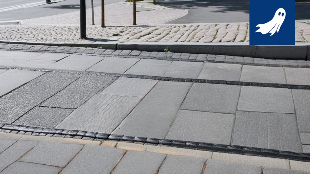 Hämeenkadun kiveys on rapautunut ja epätasainen, mikä kuvastaa Tampereen keskustan ongelmia.