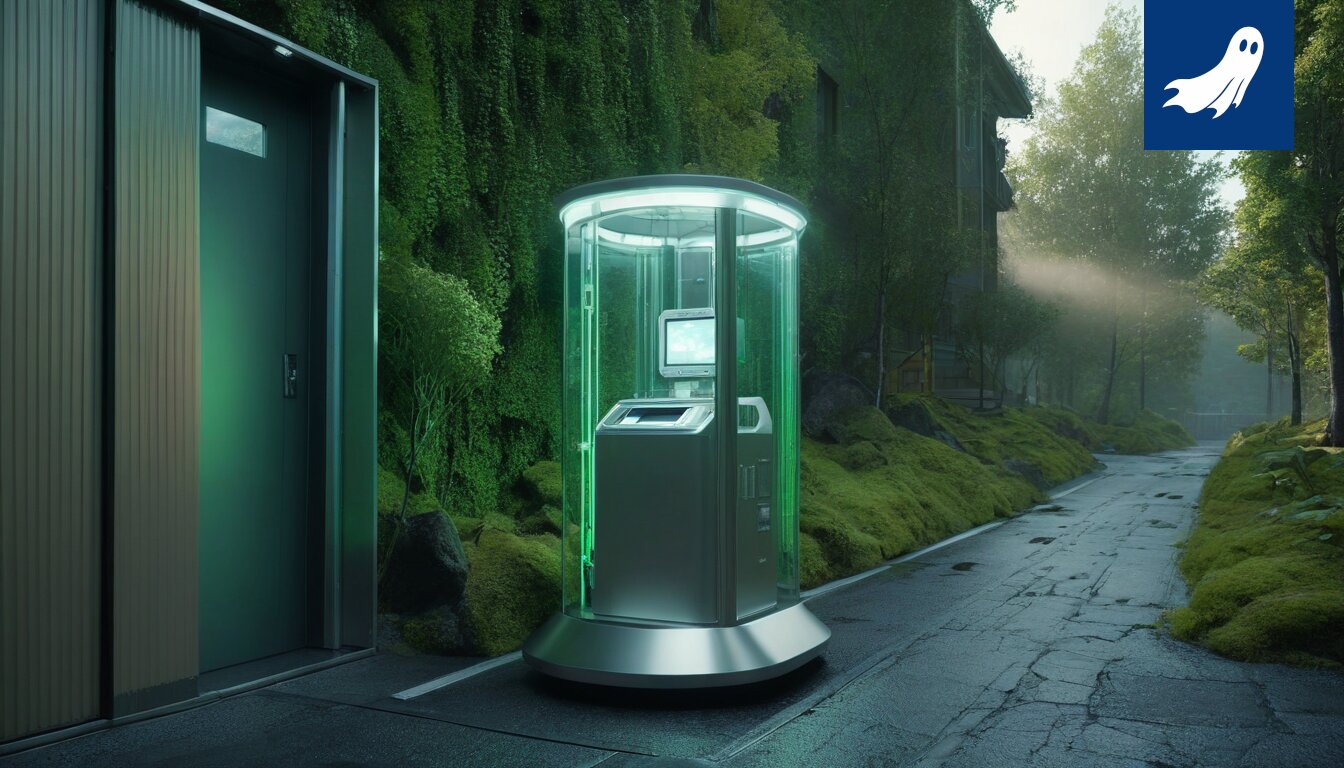 Kruununprinsessa Mette-Marit esittelee uutta keuhkojen jakopalvelua futuristisessa ympäristössä.