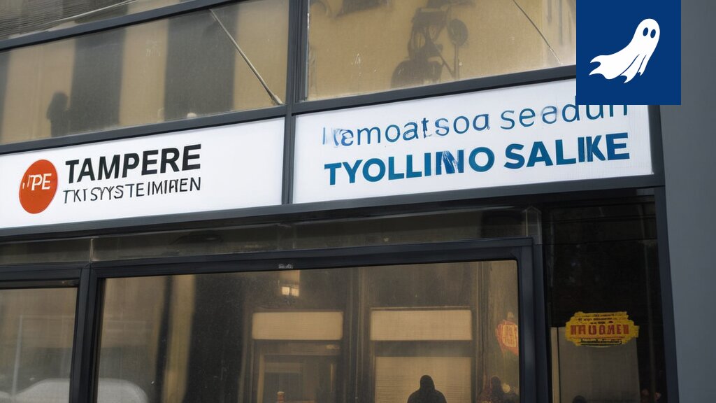 Savua nousee Tampereen ortodoksisesta kirkosta, symboloiden uuden digitaalisen aikakauden alkua.