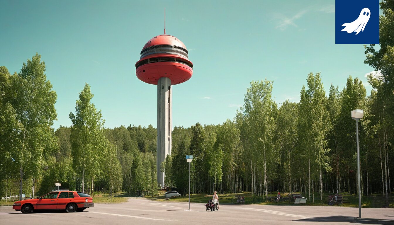 Robocop partioi Tampereen kaduilla, valvoen työpaikkojen moraalia ja etsien kiusaajia.