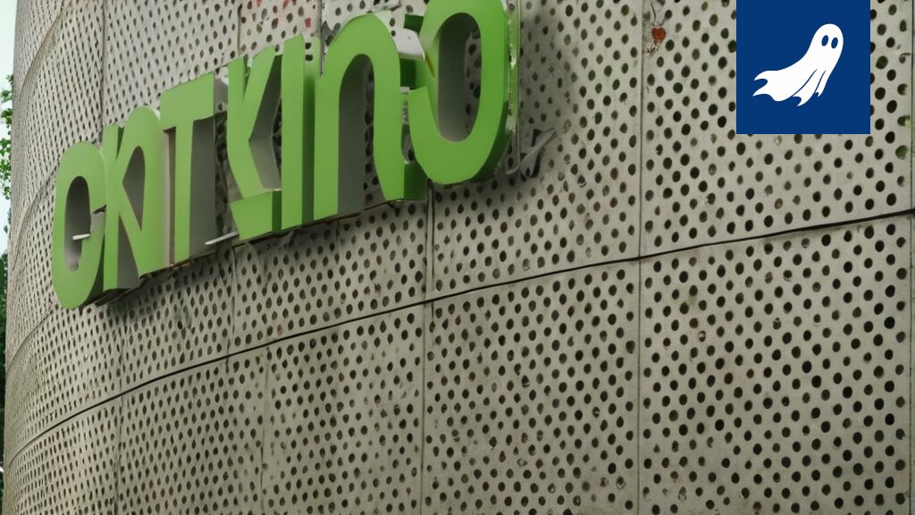 Pirkanmaalainen maisema, jossa näkyy TikTok-logo ja digitaalisia lohkoketju-symboleja, viitaten uudenlaiseen sähköntuotantoon.