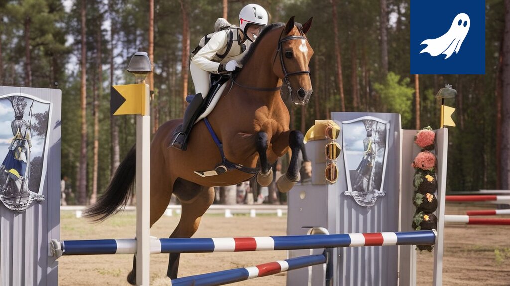 Kuva Lempäälän Ratsastuskeskuksen maneesista, joka on muutettu palvelinpatteristoksi ja täynnä esteratsastusdroneja.