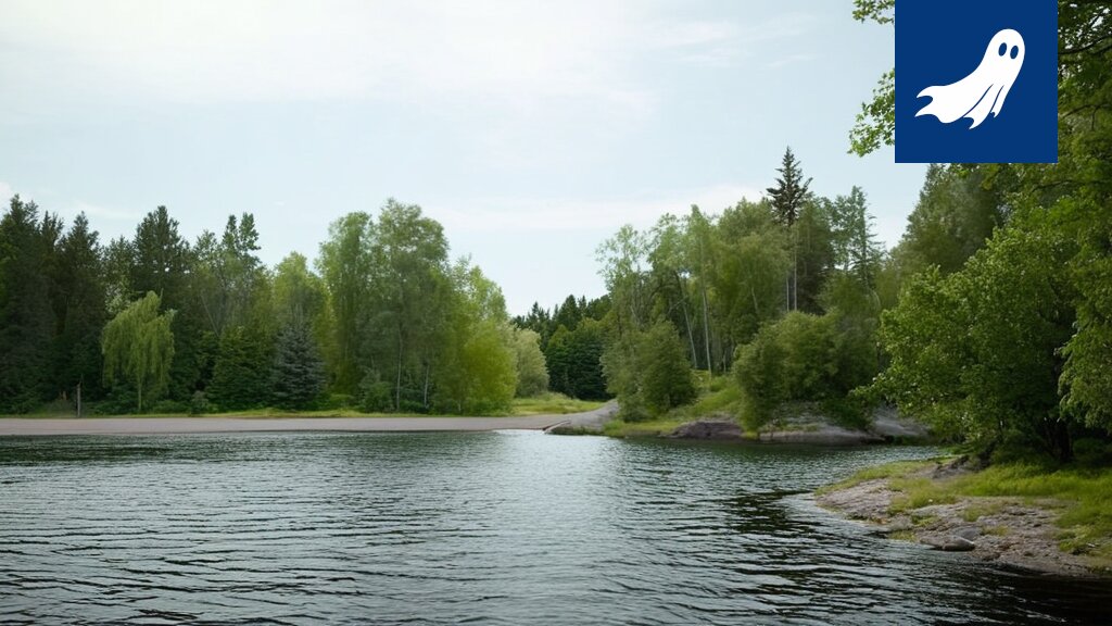Empatialaituri Tammerkoskessa, jossa kalastaja rentoutuu biofeedback-antureiden ja ambient-musiikin avulla.