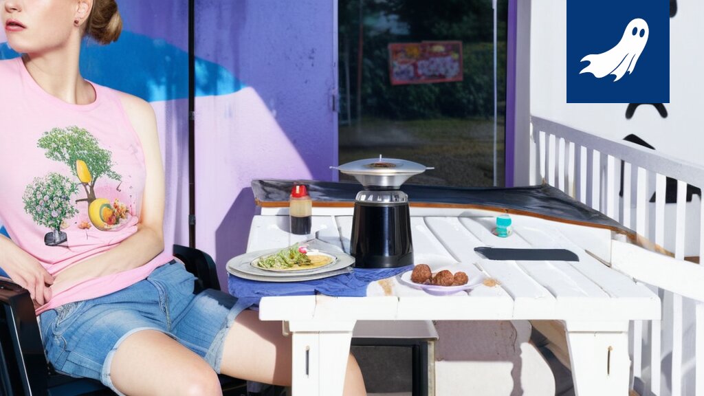 Harmaita vaatteita ripustettuna, symboloiden luovuuden kuihtumista algoritmin vaikutuksesta.