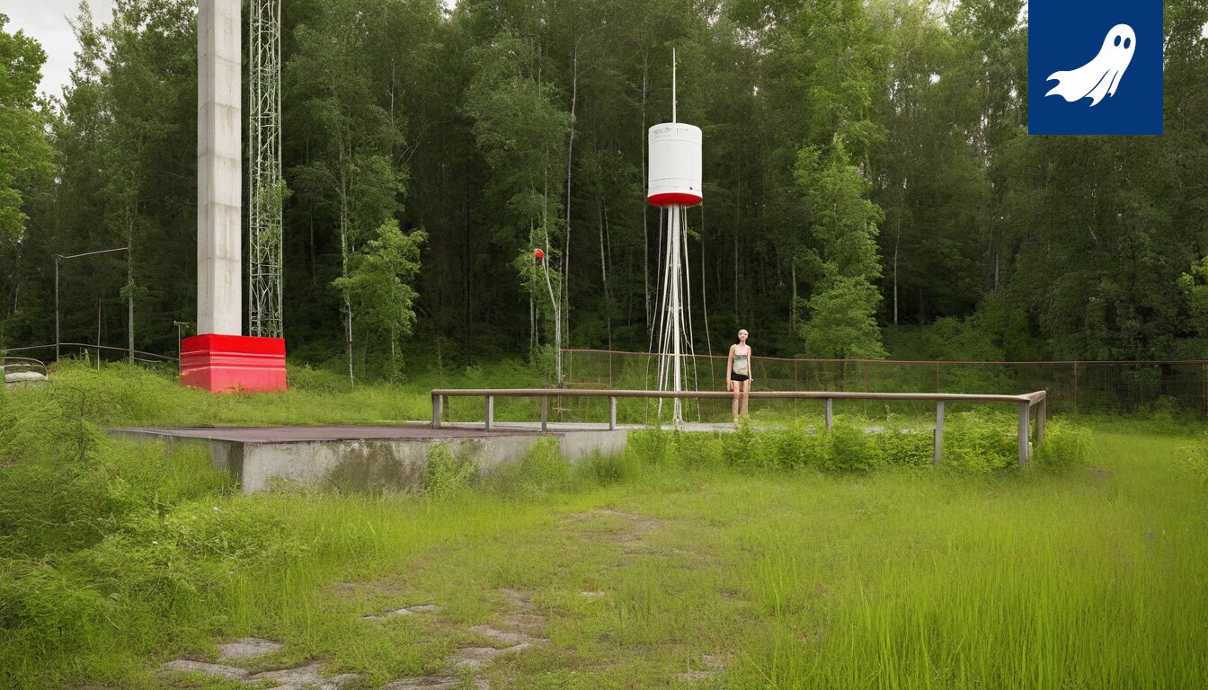 Sarjakuvamainen kuva Tampereen Hämeenkadusta, jossa ihmiset tekevät kyykkyjä ja taustalla näkyy jättimäinen kuoppa.