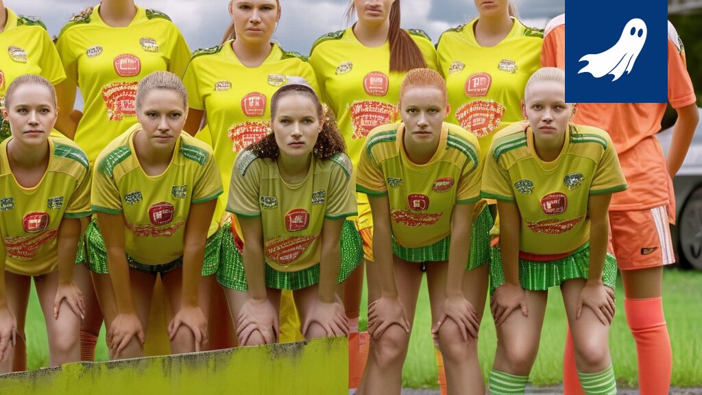 Ilves/2 B-tytöt juhlivat maalia jalkapallo-ottelussa, satiirinen uutisartikkeli taloudellisesta näkökulmasta.