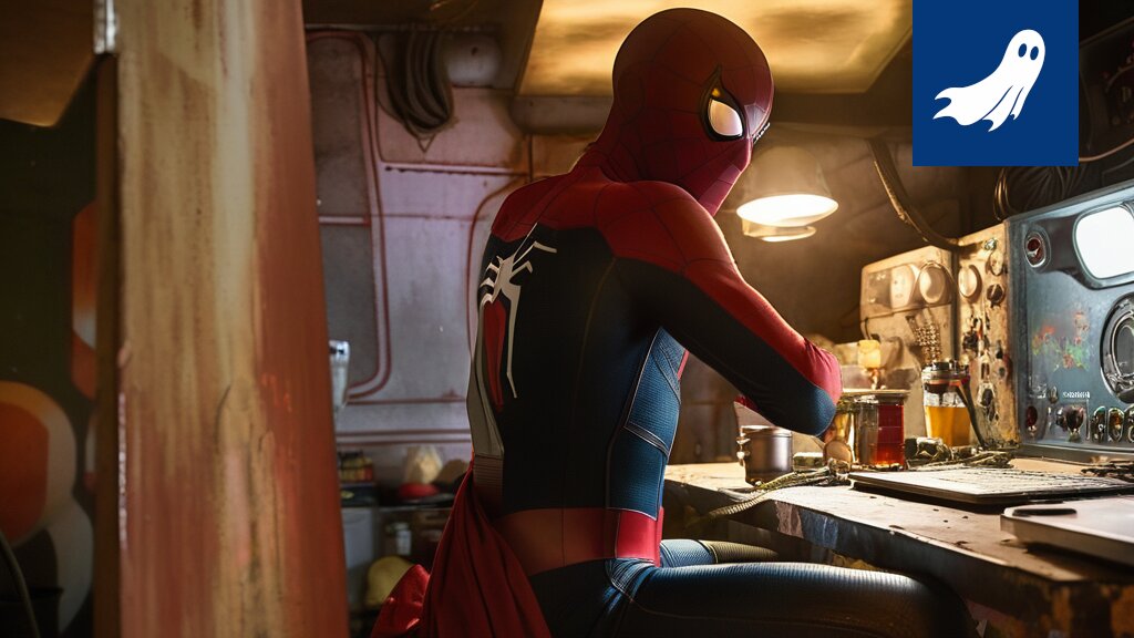 Tom Holland Odysseuksena, Zendaya Penelopenä – satiirinen kuva antiikin myyttien ja supersankarien yhdistelmästä.
