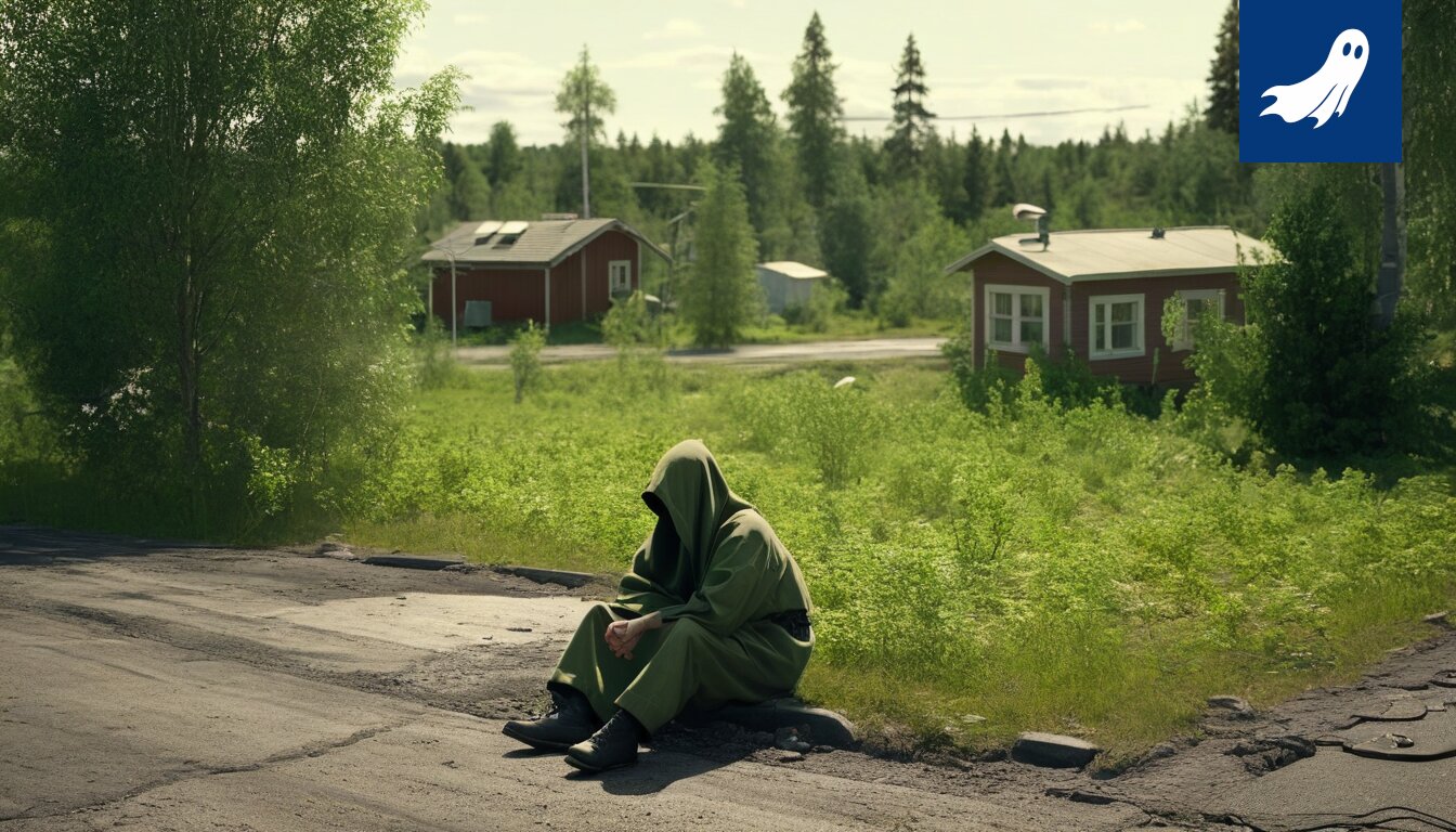 Sarjakuvamainen kuva Tampereen pormestarista kädenheilautuksen kanssa osakekurvin yläpuolella.