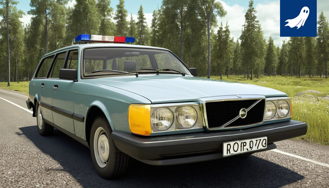 Robocop julistaa Hervannan Pallopuiston mopoautokansakunnaksi, taustalla ilkivallan runtelema päiväkoti.