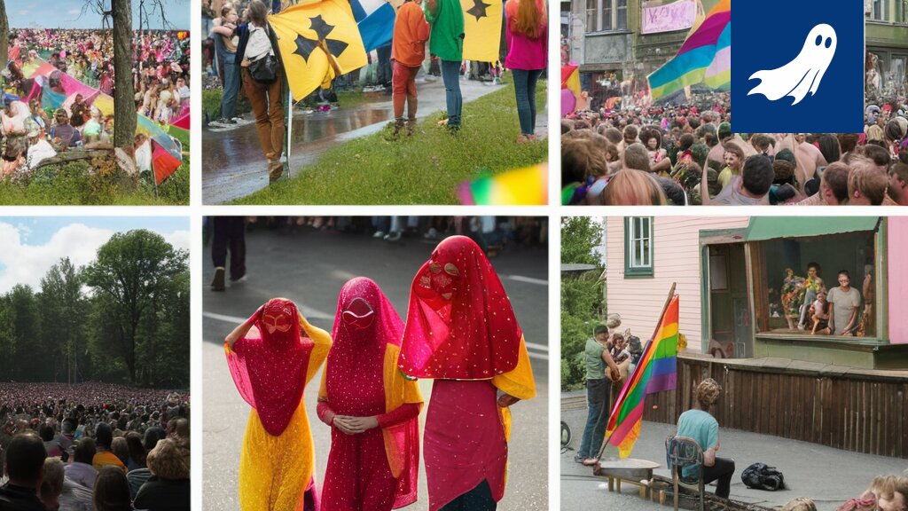 Satiirinen kuva alaikäisistä tapahtumakurat-imperiumin johtajista, jotka suunnittelevat seuraavaa festarivalloitusta.