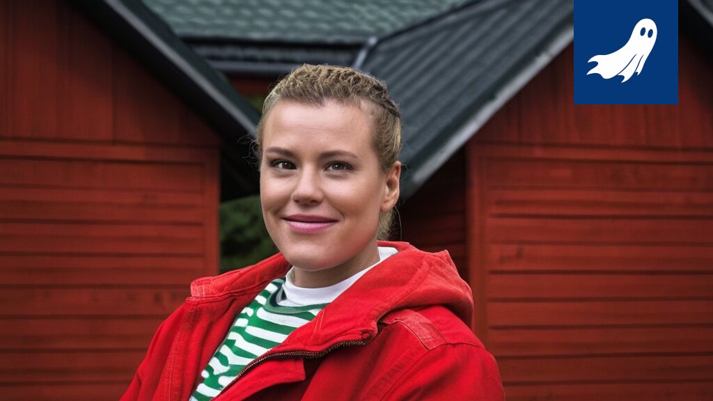 Kuva rintamamiestalosta, jonka yläpuolella leijuu uhkaava robotti, symboloiden kaupunkisuunnittelun muutosta.