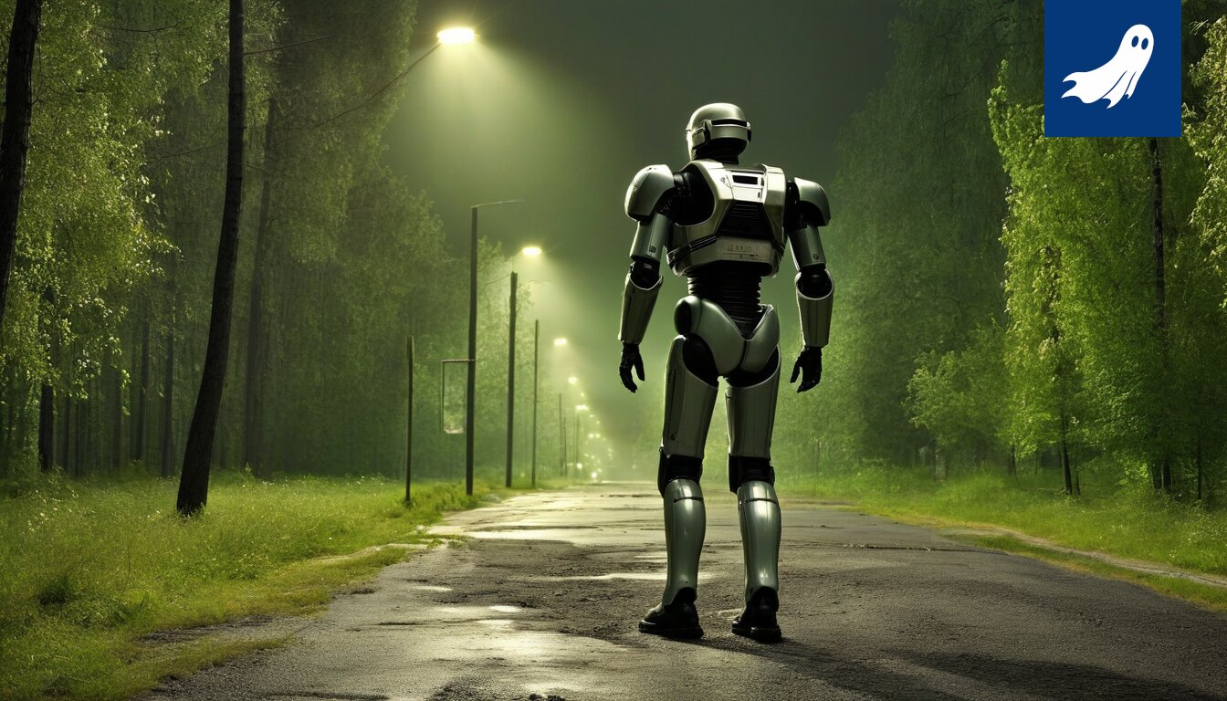 Robocop jahtaa Tammelan stadionin päällikkö Toni Hevonkorpea stadionin ympäristössä.