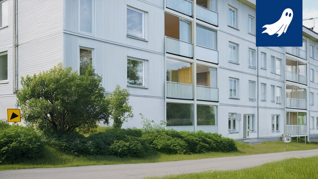 Ihmisiä kävelemässä pitkää matkaa kohti Postin uutta Pakettikylää heijastinliivit päällä.